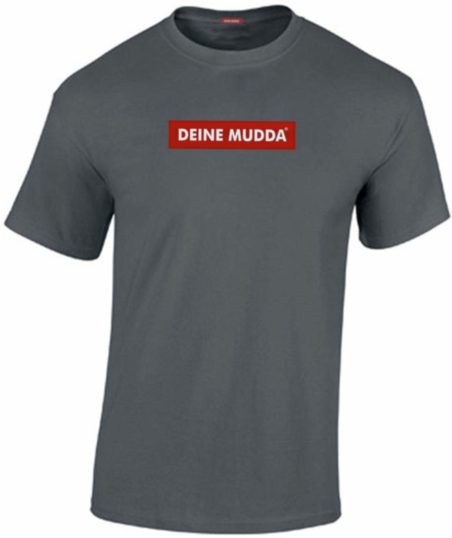 T-Shirt OC Logo rot (asphalt) DEINE MUDDA®