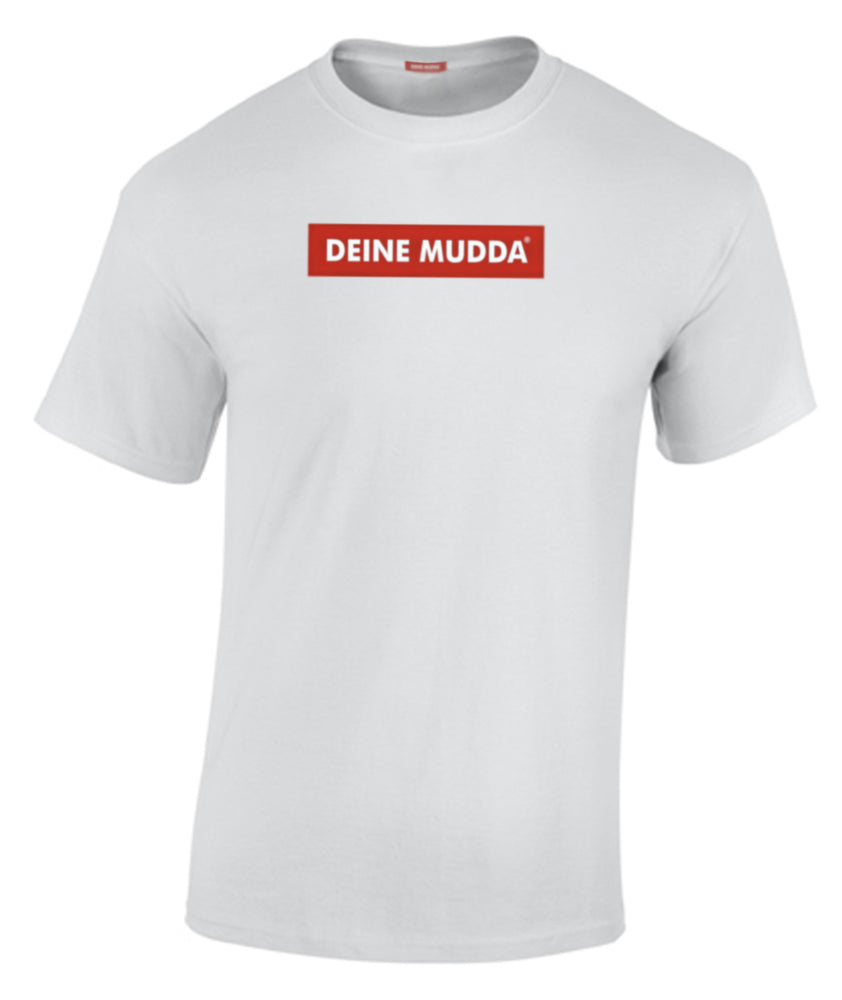 T-Shirt OC Logo rot (weiß) DEINE MUDDA®