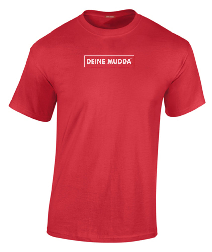 T-Shirt OC Logo weiß (rot) DEINE MUDDA®